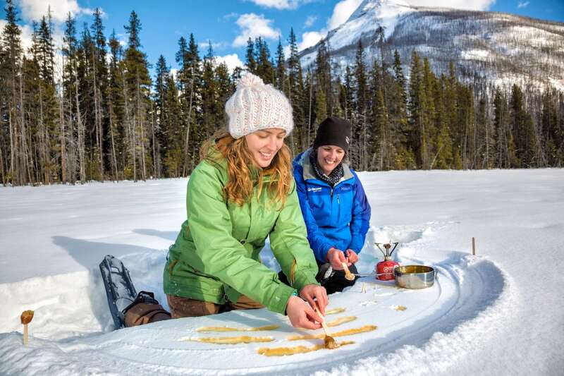 From Banff: Snowshoeing Tour in Kootenay National Park - Learning to walk on snowshoes