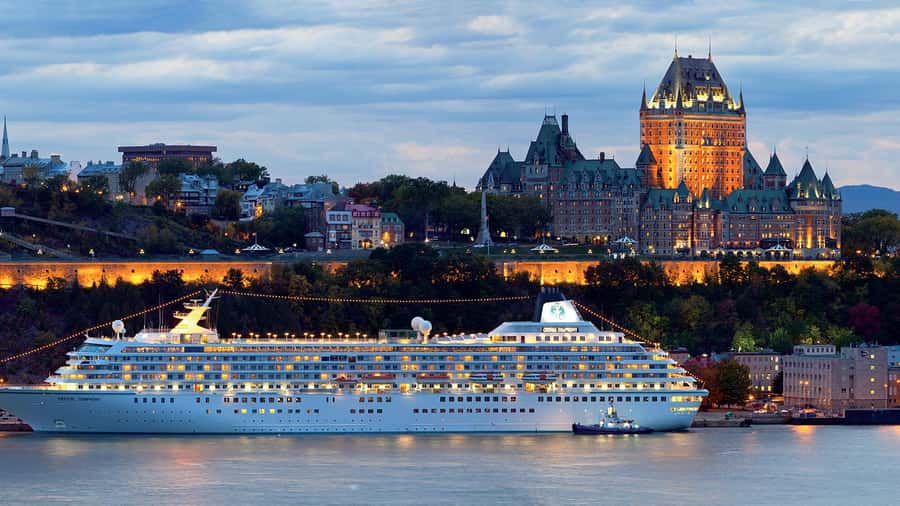 From Montreal: Full-Day Tour of Quebec City with Cruise - Montmorency Falls before the city