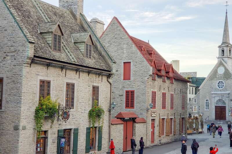 From Montreal: Quebec City and Montmorency Falls Day Trip - Petit Champlain and the steep streets