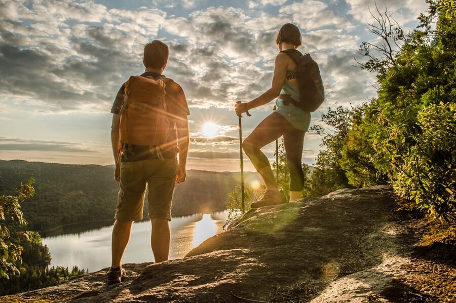 From Montreal: Sept-Chutes Regional Park Hike - Lac Rémi, picnic time and the chance to swim