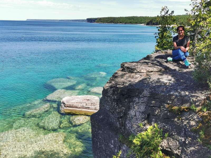 From Toronto: Bruce Peninsula National Park Guided Day Trip - Overhanging Point and the rugged Georgian Bay shore