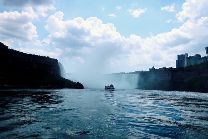 From Toronto: Niagara Falls Day Tour with Optional Boat Cruise - Journey Behind the Falls and the sound of the water