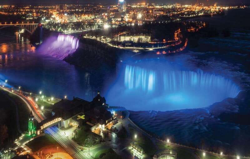 From Toronto: Winter Festival of Lights Niagara Falls Tour - The 8-hour route from Toronto