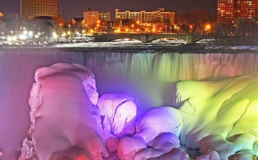 From Toronto: Winter Wonder of Niagara Falls Tour - Clifton Hill gives you a change of pace