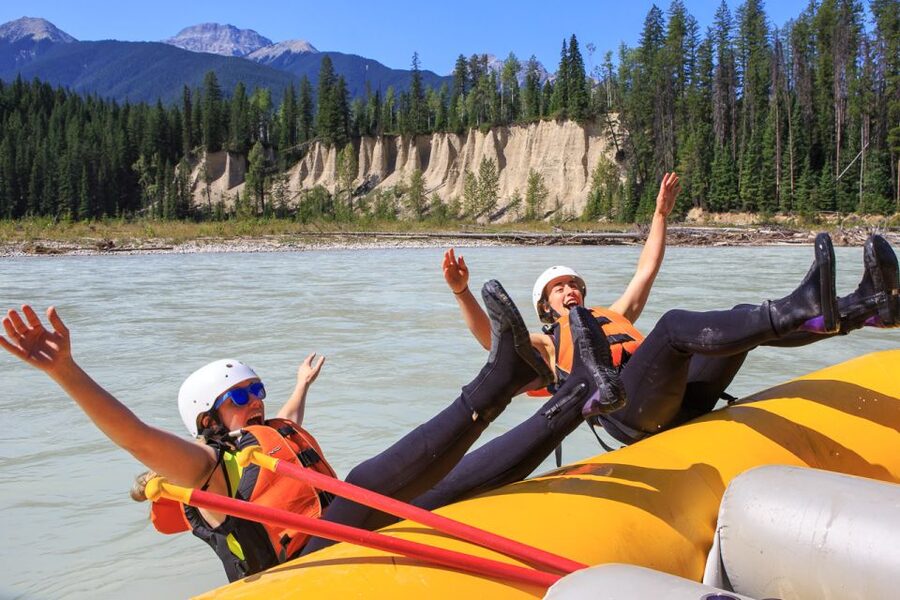 Golden, BC: Kicking Horse River Family Rafting with Lunch - Returning to base for a hot shower