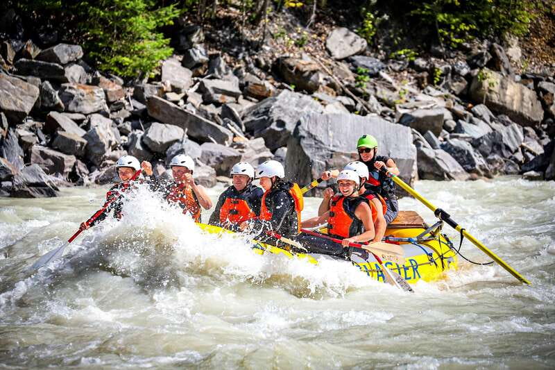Golden, BC: Kicking Horse River Whitewater Raft Experience - The upper canyon gives you time to learn