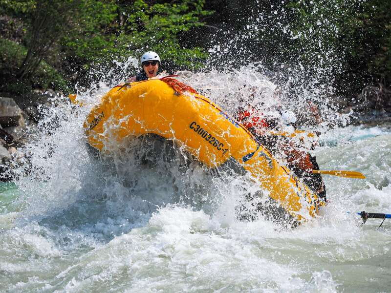 Golden, BC: Kicking Horse River Whitewater Raft Experience - Riverside BBQ lunch with useful choices
