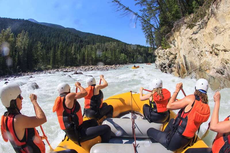 Golden, BC: Kicking Horse River Whitewater Raft Experience - Arriving at Whitewater Lodge near Golden