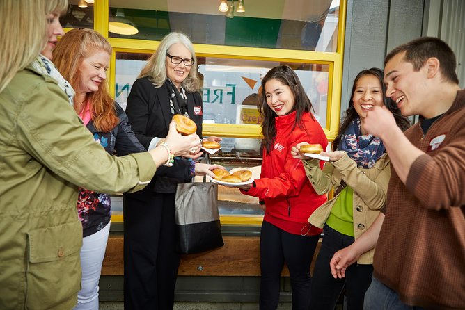 Granville Island Market Food Tour by Vancouver Foodie Tours - Coffee, Thai food, and pickles show Vancouver’s range