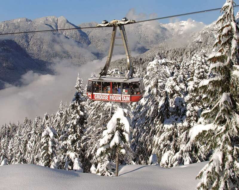 Grouse Mountain Skyride Admission Ticket - The free shuttle and getting there