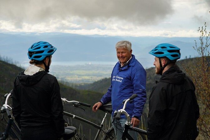 Guided Bike Tour on Historical Kettle Valley Railway at Myra Canyon & Wine Tour - Lunch at Meadow Vista Honey Wines