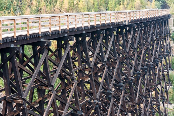 Guided Bike Tour on Historical Kettle Valley Railway at Myra Canyon & Wine Tour - A guide who adds useful context