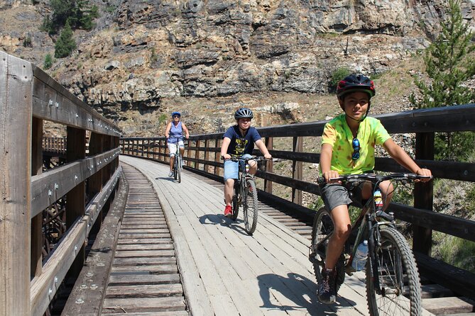 Guided Bike Tour on Historical Kettle Valley Railway at Myra Canyon & Wine Tour - Is $216.55 good value?