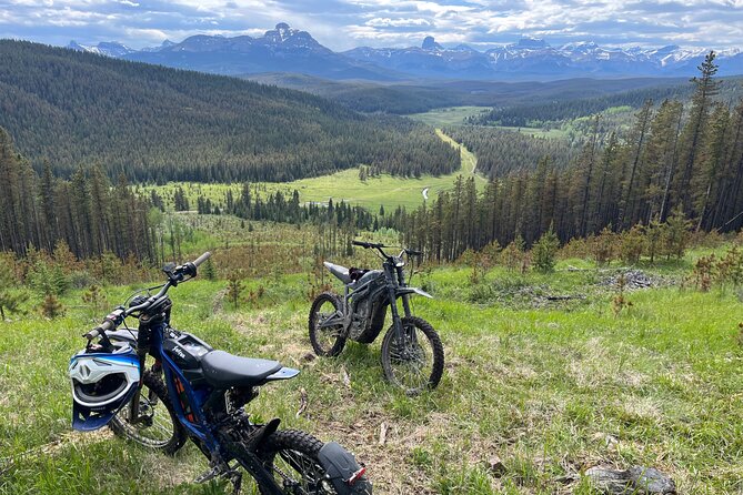 Guided Electric Dirt Bike Surron Tour Banff and Rockies - Key points to know before you book