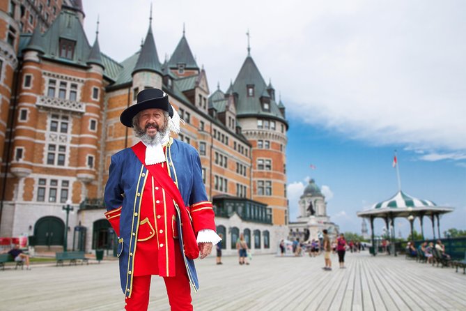 Guided Tour of the Fairmont Le Chateau Frontenac in Quebec City - Meeting on Dufferin Terrace beside the river