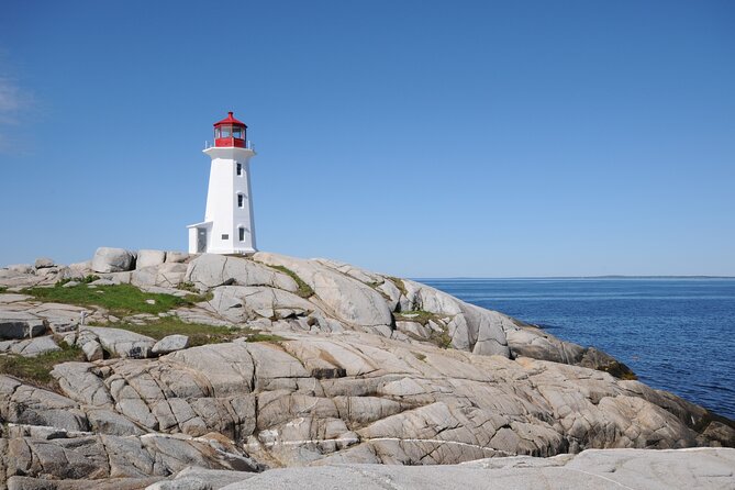 Half Day Small Group Tour in Peggy's Cove and Titanic Cemetery - Peggy’s Cove lighthouse and granite shore