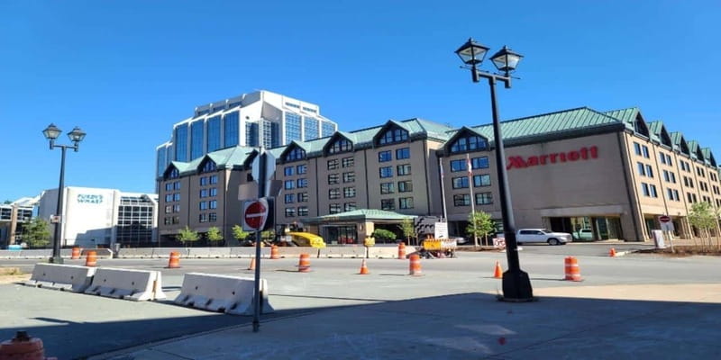 Halifax Harbourfront Food Walking Tour - Walking past the ferry terminal and Maritime Museum