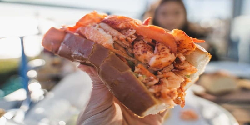 Halifax Harbourfront Food Walking Tour - Lobster roll and dessert finish the waterfront meal