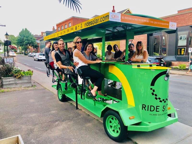 Halifax: Solar Waterfront Food/Drink Party Bike Experience - Key points to know before booking