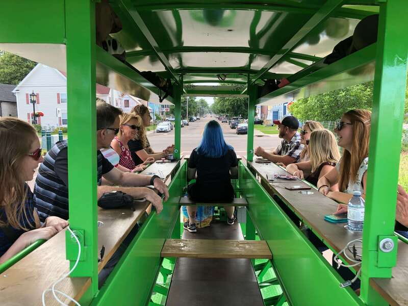 Halifax: Solar Waterfront Food/Drink Party Bike Experience - Weather, comfort, and the limits of the cover