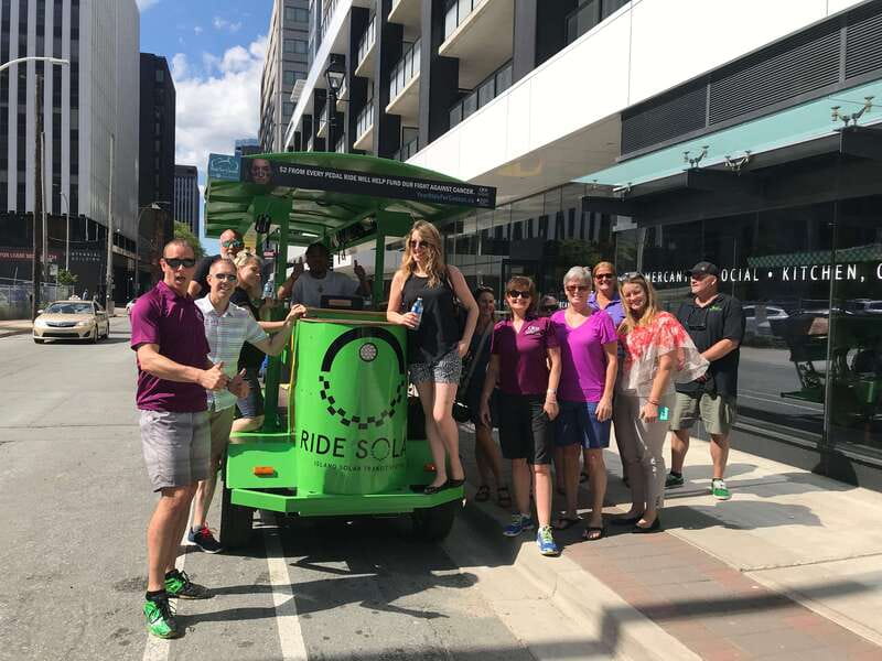 Halifax: Solar Waterfront Food/Drink Party Bike Experience - Who gets the best value from the $57 price