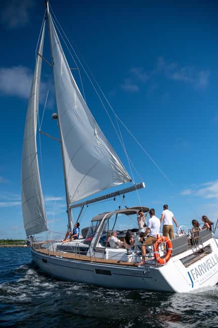 Halifax: Sunset Wine and Cheese Sailboat Cruise - Sunset views toward Dingle Tower