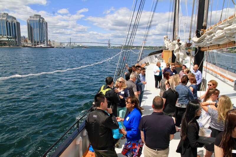 Halifax: Tall Ship Harbor Sailing Cruise with Live Music - Raising the sails, when conditions allow