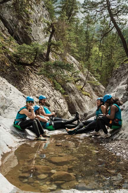 Heart Creek Canyoning tour - Beginner friendly - Near Banff - The uphill approach takes 45 minutes