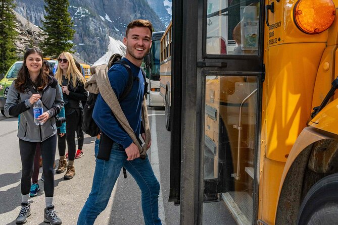 Hop-On and Hop-Off Banff Bus - Lake Louise, with time to choose your pace