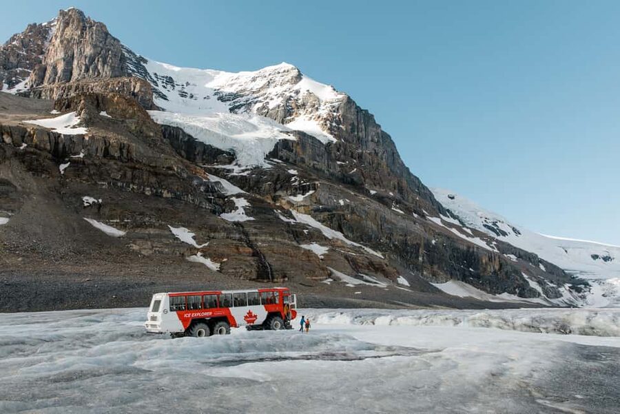 Icefield: Bow Lake, Columbia Icefield, Peyto Lake Day Tour - Crowfoot Glacier and visible climate change