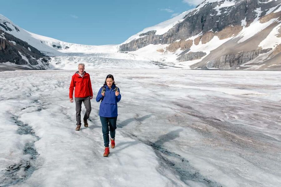 Icefield: Bow Lake, Columbia Icefield, Peyto Lake Day Tour - Bow Lake and the Crowfoot Mountains