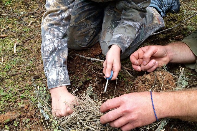 Intro Survival Course Rockies - Day one near Abraham Lake: safety before survival tricks