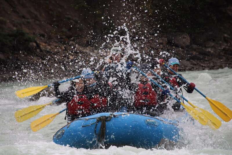 Jasper: Athabasca River Mile 5 Whitewater Rafting Tour - Finishing at Old Fort Point