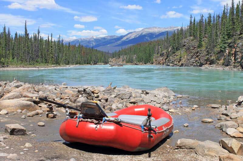 Jasper: Canyon Run Family Whitewater Rafting - Athabasca Canyon gives the trip its character