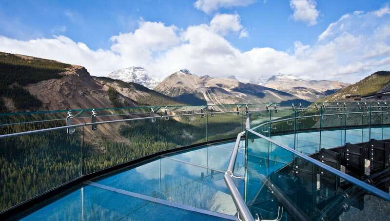 Jasper: Columbia Icefield Skywalk - Take the first 10 a.m. time slot if you can