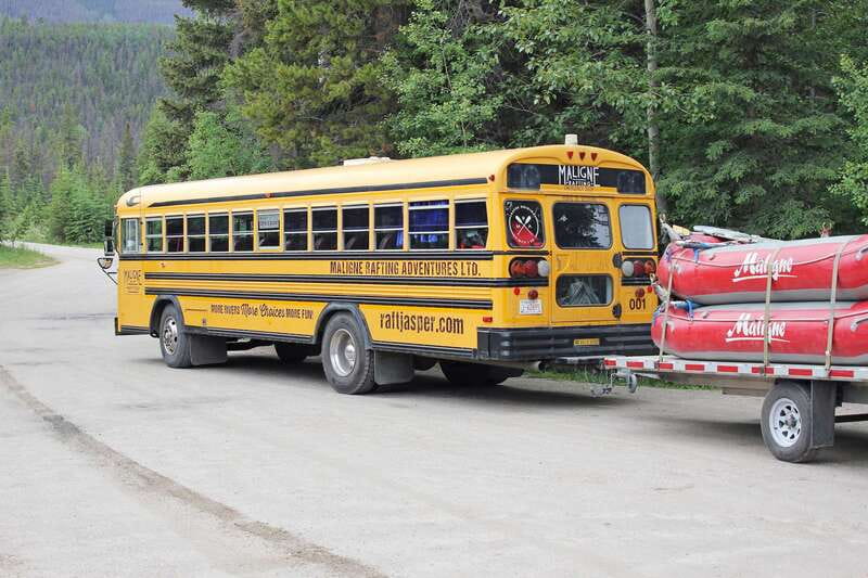 Jasper National Park Family Friendly Rafting Adventure - Paddling Five Miles to Old Fort Point