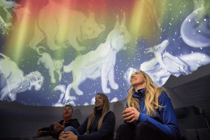 Jasper: Planetarium Indoor Dome Experience - Checking in at Fairmont Jasper Park Lodge