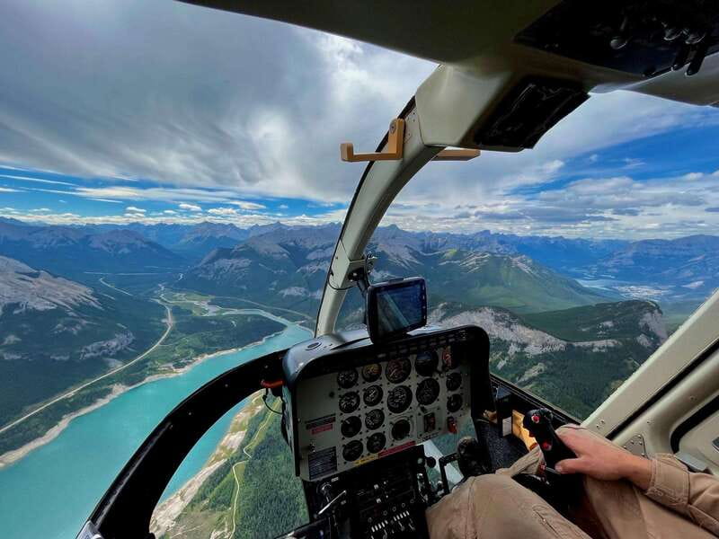 Kananaskis: 45 Minute "Sleeping Warrior" Helicopter Tour - Mount Galatea, Fortress, and the Spray Lake Valley