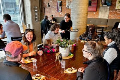 #1 Rated Walking Food Tour with 7 Tastings and 4 Drinks