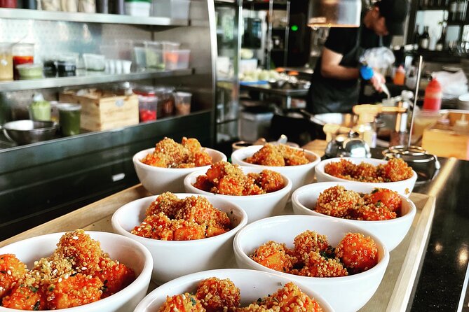 Kelowna: #1 Rated Walking Food Tour with 7 Tastings and 4 Drinks - El Taquero’s Mexico City Flavours