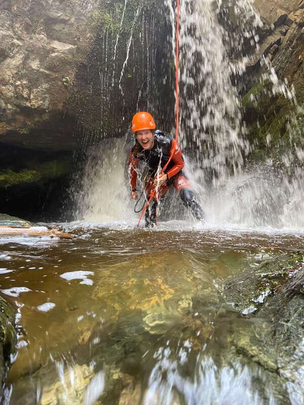 Kelowna: Adrenaline Canyoning Tour - Meeting at the Kelowna Fruit Stand