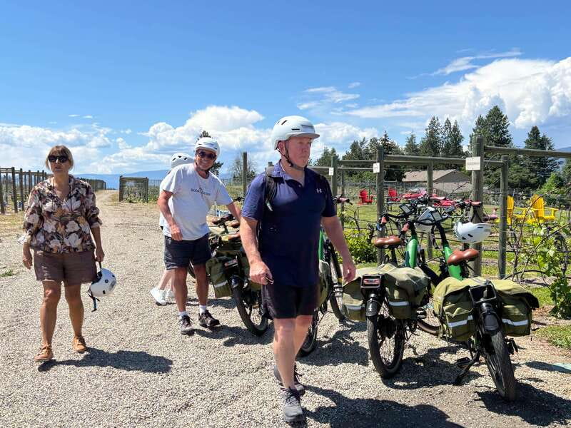 Kelowna: E-Bike Guided Wine Tour with Lunch & Tastings - Lunch at Meadow Vista Honey Wines