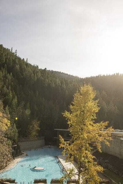 Kootenay: From Icy Mountain Rivers to Steamy Hot Springs - Radium Hot Springs, with an important extra cost