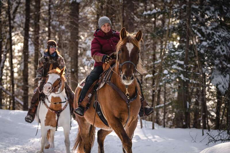 La Bleuetière: A charming introduction to horseback riding - The best views come at a slow pace