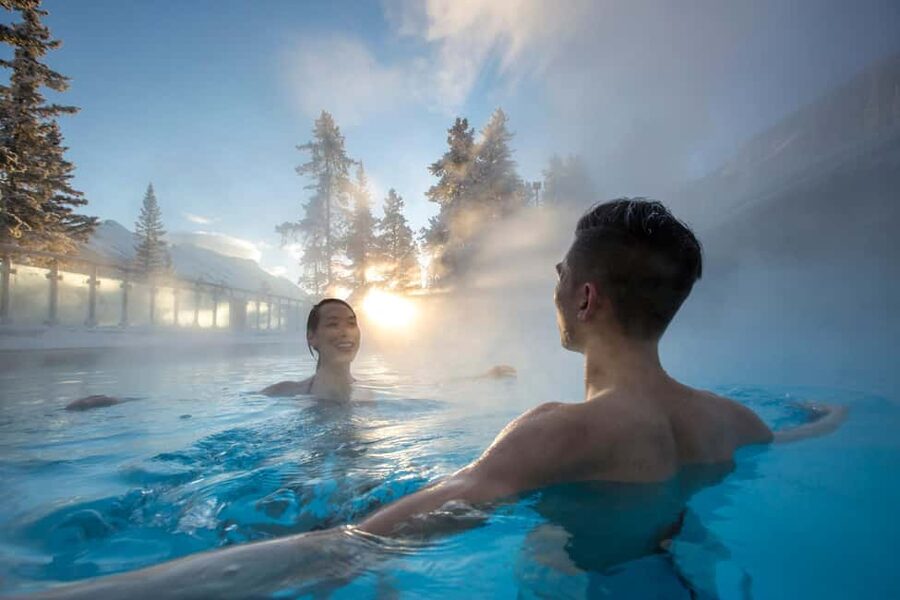 Lake Louise, Banff Gondola, & Yoho National Park 2 Day Tour - Choosing the Banff Gondola or hot springs