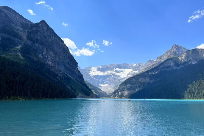 Lake Louise Moraine Lake Day Trip from Banff Calgary Canmore - The winter route from October through April