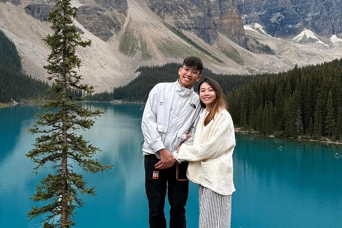 Lake Louise Moraine Lake Johnston Canyon 1.5h Half Day Tour - Pickup times from Banff and Canmore