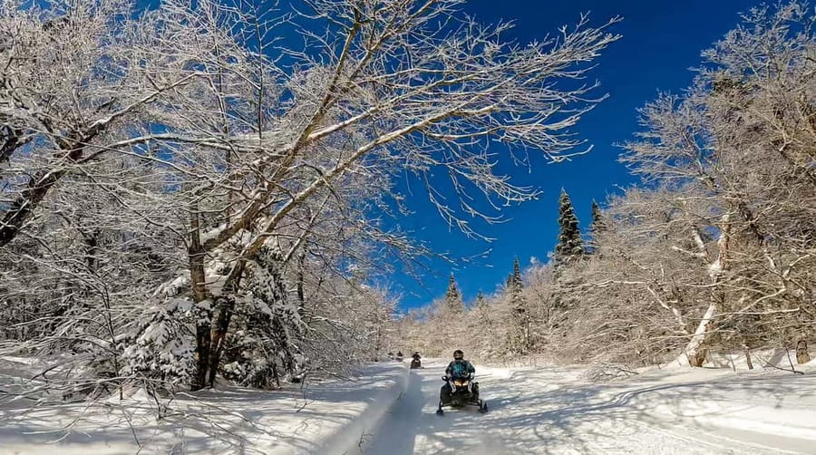 Laurentians: Snowmobile Guided Tour - Is $209 good value for two people?