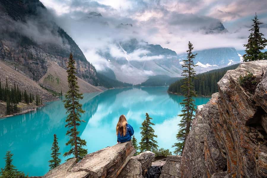 Louise, Moraine/Bow, Emerald, Peyto- 4 Lake Tour - Moraine Lake or winter Bow Lake