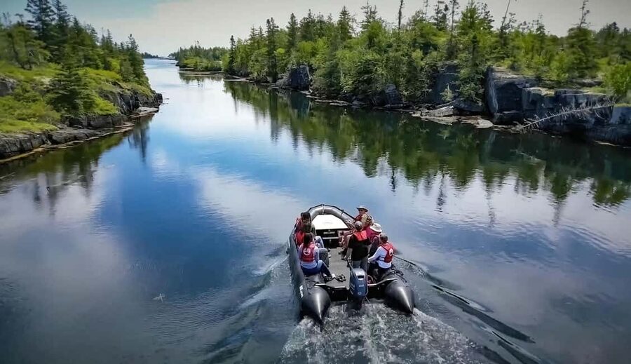 Lunenburg: Zodiac Wildlife Tour with Naturalist Guide - Leaving Lunenburg for the open Atlantic